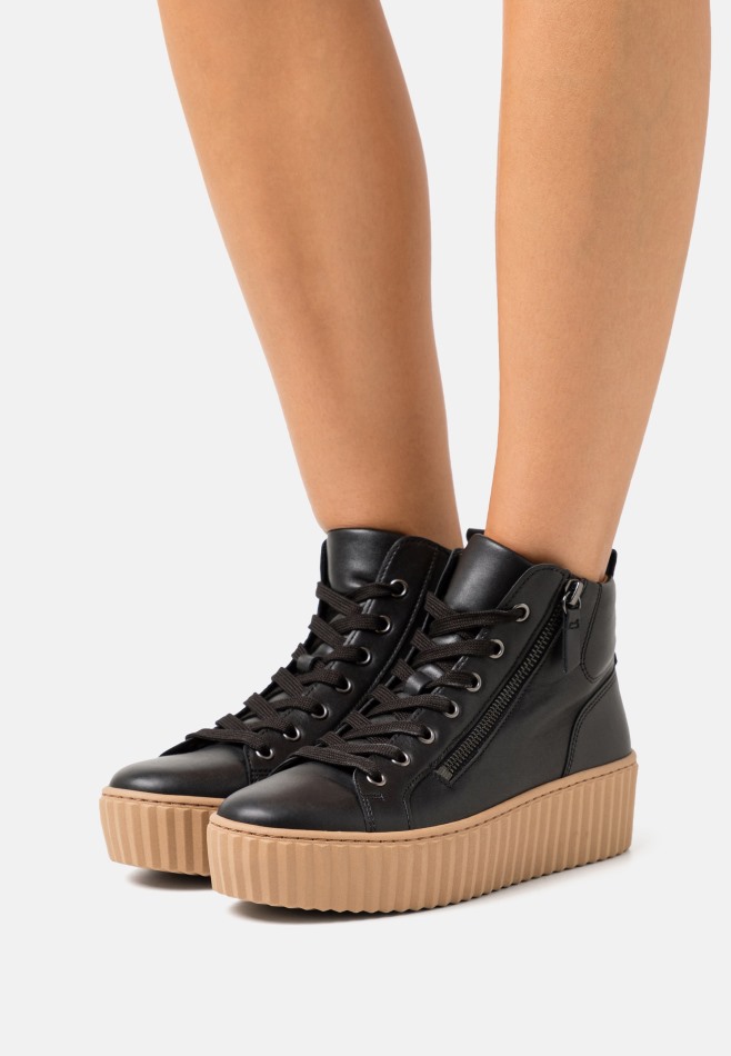 Bottines Plateforme Femme Noir Gabor | Exclusif